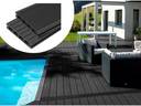 Pack 15 m² - lames de terrasse composite alvéolaires - ardoise