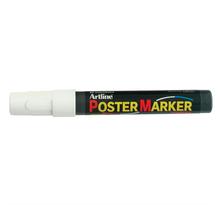 Marqueur 'PosterMarker Tempera' 'EPP4' pointe conique 4 mm blanc ARTLINE