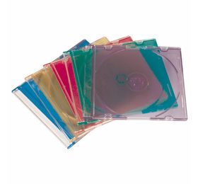 Lot de 50 Boîtiers pour CD/DVD - Slim Case HAMA