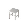 Support table inox - 400 x 400 à 600 x 600 mm - stalgast -  - acier inoxydable400 400x400x450mm