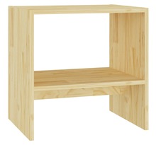 vidaXL Table de chevet 40x30 5x40 cm bois de pin massif