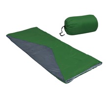 Vidaxl sac de couchage léger en forme d'enveloppe vert 1 100 g 10°c