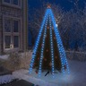 Vidaxl guirlande lumineuse filet d'arbre de noël 250 led bleu 250 cm