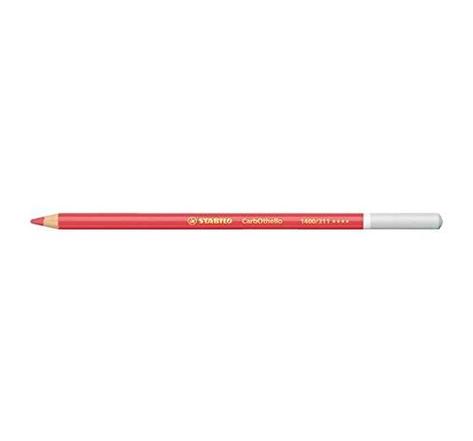 Crayon de couleur fusain pastel carbothello carmin clair stabilo