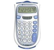 calculatrice de poche TI-1706 SV TEXAS INSTRUMENTS