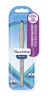 Paper mate replay - stylo bille gommable - bleu - pointe moyenne 1.0mm - sous blister