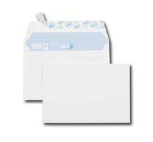 Paquet de 50 enveloppes blanches c6 114x162 90 g/m² bande de protection gpv