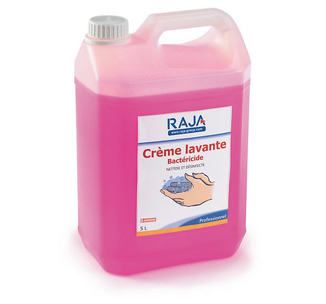 Crème lavante bactéricide RAJA 5 L