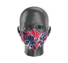 Masque Distinction Fleuri - Masque tissu lavable 50 fois