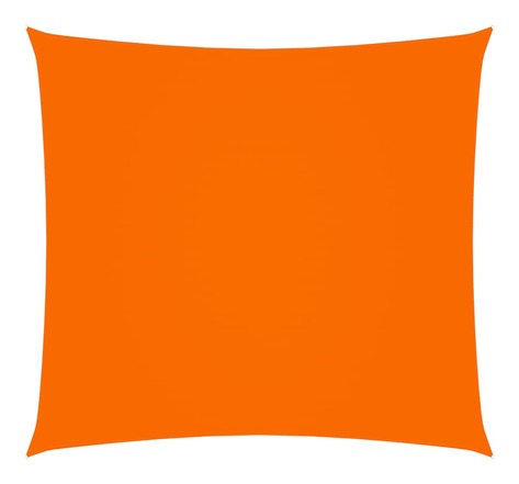 vidaXL Voile de parasol Tissu Oxford carré 3 6x3 6 m Orange
