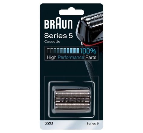 Braun 52B Noire Piece De Rechange compatible avec les rasoirs Series 5