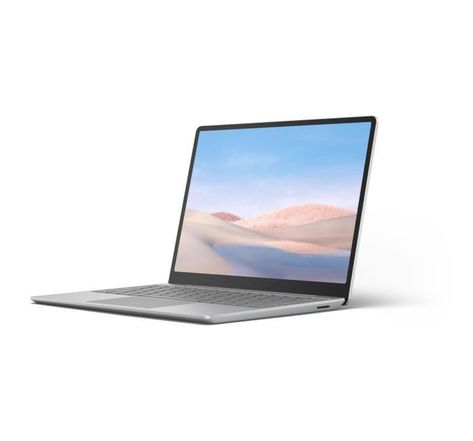 Microsoft surface laptop go i5-1035g1 ordinateur portable 31 6 cm (12.4") écran tactile intel® core™ i5 8 go lpddr4x-sdram 128 go ssd wi-fi 6 (802.11ax) windows 10 home in s mode platine