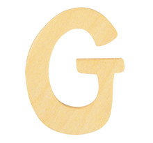 Alphabet en bois 6 cm lettre g