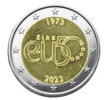 2 EURO COMMEMORATIVE 2023 : IRLANDE (50 Ans de l'adhésion à l'UE)