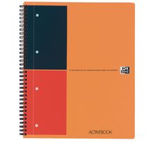 Cahier International Notebook A4+ couverture polypropylène - double spirale - 160 pages - ligné - compatible SCRIBZEE®