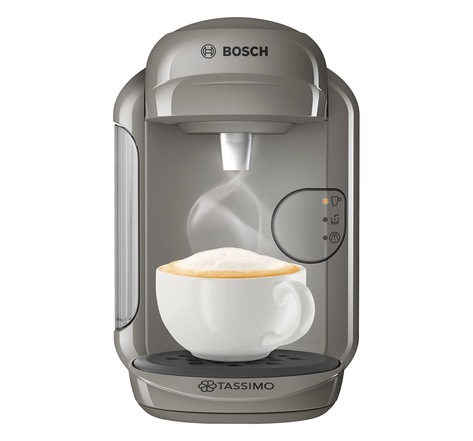 Bosch machine à café multi boissons tassimo vvy grise tas1406