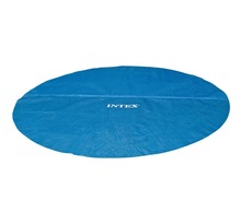 Intex Couverture solaire de piscine Bleu 206 cm Polyéthylène