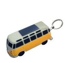 Porte clés jaune volkswagen lumineux