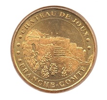 Mini médaille monnaie de paris 2007 - château de joux