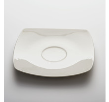 Soucoupe porcelaine carrée liguria 180 x 180 mm - lot de 6 - stalgast - porcelaine180 x180xmm
