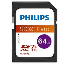 Philips carte mémoire sdxc 64 go uhs-i u1 v10