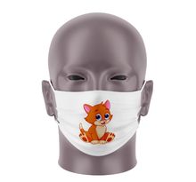 Masque Bandeau Enfant - Chaton - Masque tissu lavable 50 fois