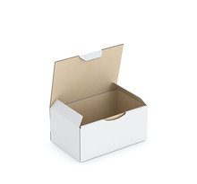 Boîte carton blanche d'expédition RAJAPOST 15x10x7 cm (colis de 50)