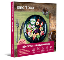 Smartbox - coffret cadeau - découvertes gourmandes