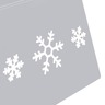 vidaXL Jupe de sapin de Noël Argenté et blanc Ø68x25 cm