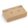 Boîte carton brune avec calage film 25 5x22x11 cm (lot de 50)
