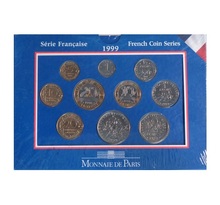 Coffret série Francs BU France 1999