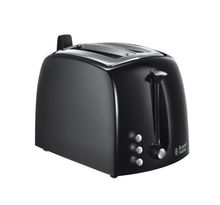 RUSSELL HOBBS 22601-56 Toaster Grille-Pain Texture Fentes Larges - Noir