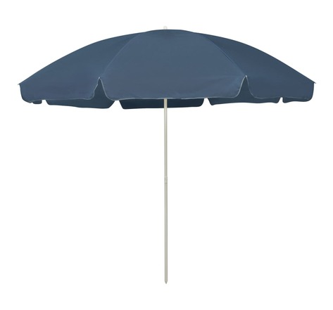 Vidaxl parasol de plage bleu 300 cm