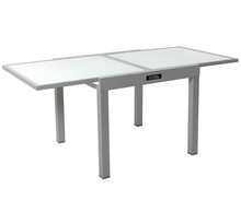 Table de jardin aluminium extensible "Porto 8" - Phoenix - Argent