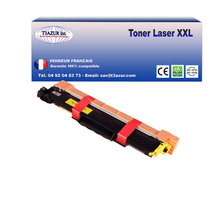 Toner compatible avec Brother TN247 pour Brother MFC-L3710CW  MFC-L3730CDN  MFC-L3740CDN Jaune - 2 300 pages - T3AZUR
