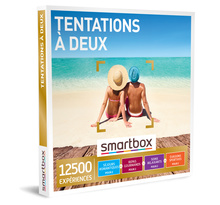SMARTBOX - Coffret Cadeau - Tentations à deux - 12 500 expériences : dîners, séjours, soins et évasions sportives