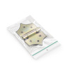 Sachet plastique zip 50% recyclé transparent 100 microns RAJA18x28 cm (colis de 500)
