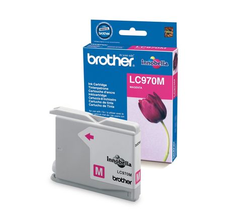 Cartouche d'encre brother lc970m (magenta)