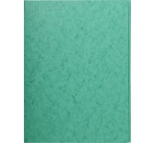 Chemise carte lustrée, A4, vert 24 x 32 cm EXACOMPTA