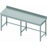 Table inox professionnelle - profondeur 600 - stalgast -  - inox2700x600 x600xmm