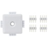 Connecteur ruban yourled 4 sorties blanc synthétique