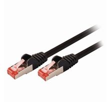 NEDIS Cat 6 S/FTP Network Cable - RJ45 Male - RJ45 Male - 0.25 m - Noir