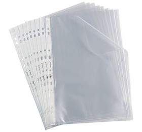 Pochettes perforées A4 polypropylène lisse 8/100 - Boîte de 25