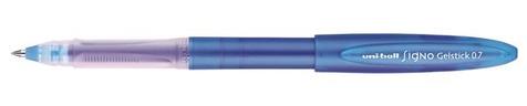 Roller encre gel Signo UM170 Pte Moy. 0,7mm Bleu Clair UNI-BALL