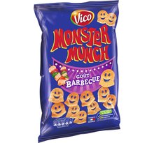 Monster Munch Biscuits apéritifs goût barbecue