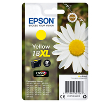 Epson 1-pack yellow 18xl claria home ink 18xl cartouche encre jaune haute capacite 6.6ml 450 pages 1-pack rf-am blister