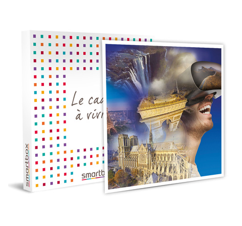 SMARTBOX - Coffret Cadeau - Incroyable survol de Paris et ses monuments en réalité virtuelle pour 1 personne -