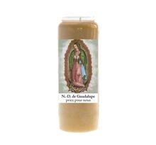 Bougie de prières Notre Dame de Guadalupe - Neuvaine
