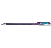 Stylo roller Hybride encre gel 'Dual Pen', violet/turquoise PENTEL