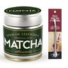 Thé Matcha de cérémonie Premium 30 g + paille inox avec filtre